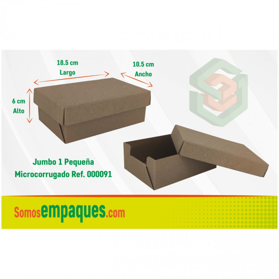 Caja Jumbo 1 Pequeña Microcorrugado