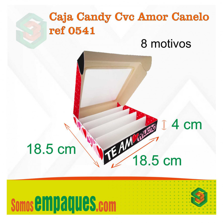 Caja De Madera 4″x4″ – La Dulceria