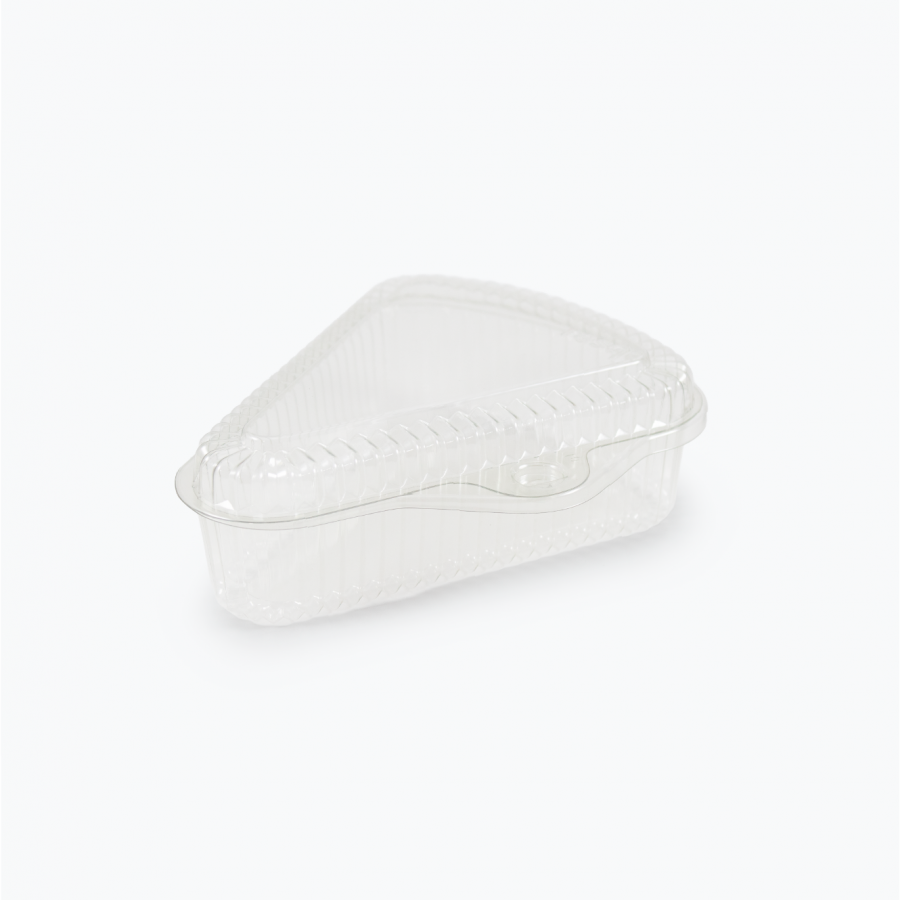 Contenedor Triangular Resq Postre Altura 5 Cristal Contenedor Triangular Resq Postre Altura 5 Cristal