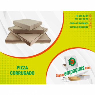 Caja Pizza 41x41x4 Microcorrugada