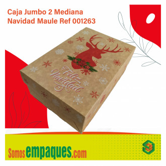 Caja Jumbo 2 Mediana Navidad Maule