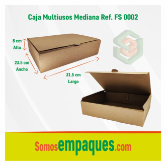 Caja Multiusos Microcorrugada Mediana Ti