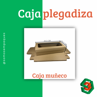 Caja Kraft Muñeco Con Ventana