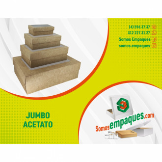 Caja Jumbo 2 Mediana Con Ventana Caja Jumbo 2 Mediana Con Ventana