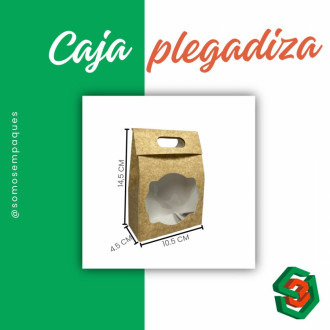 Caja Sobre Pequeña Con Ventana Dm