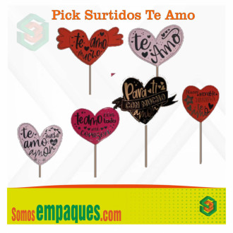 Pick Amor Y Amistad (surtidos)