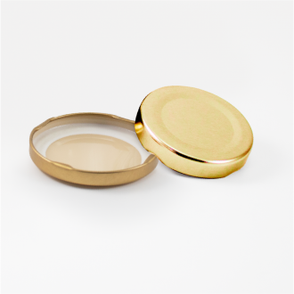 Tapa Metalica 53mm Dorada Tapa Metalica 53mm Dorada