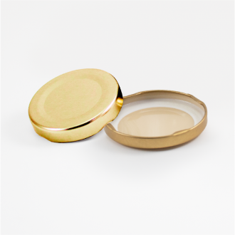 Tapa Metalica 63mm Dorada Tapa Metalica 63mm Dorada