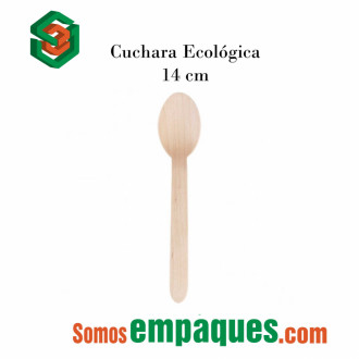 Cuchara Madera Postre El Sol X 20 Und