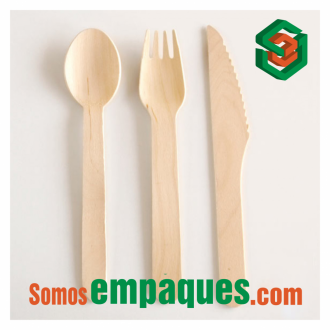 Cuchara Madera Postre El Sol X 20 Und
