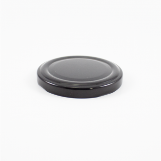 Tapa Metalica 46mm Negra