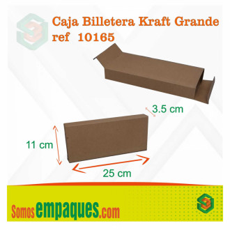 Caja Billetera Kraft Grande