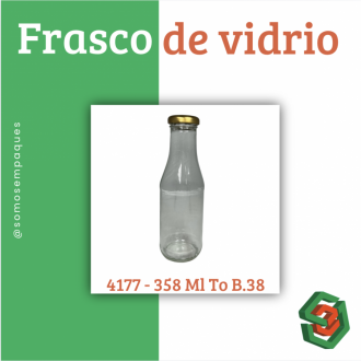 Frasco De Vidrio 4177 358 Ml To B.38