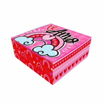 Caja Regalo Mediana Cth Amor Canelo