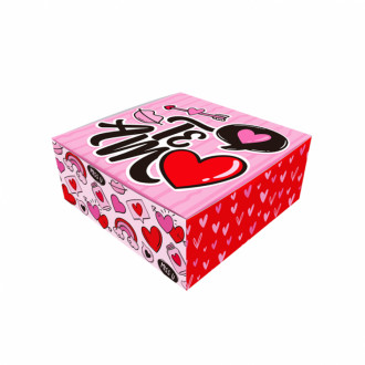 Caja Regalo Mediana Cth Amor Canelo