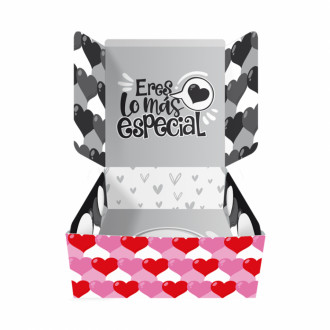 Caja Regalo Mediana Cth Amor Canelo