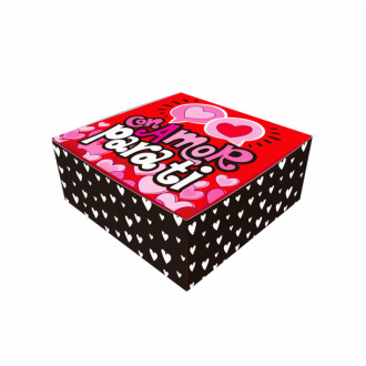 Caja Regalo Mediana Cth Amor Canelo
