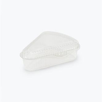 Contenedor Triangular Resq Postre Altura 5 Cristal Contenedor Triangular Resq Postre Altura 5 Cristal