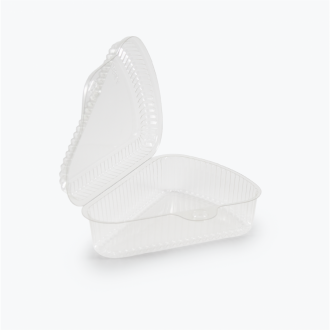Contenedor Triangular Resq Postre Altura 5 Cristal Contenedor Triangular Resq Postre Altura 5 Cristal
